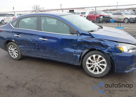 2018 Nissan Sentra S from USA, damaged, VIN 3N1AB7APXJY330077